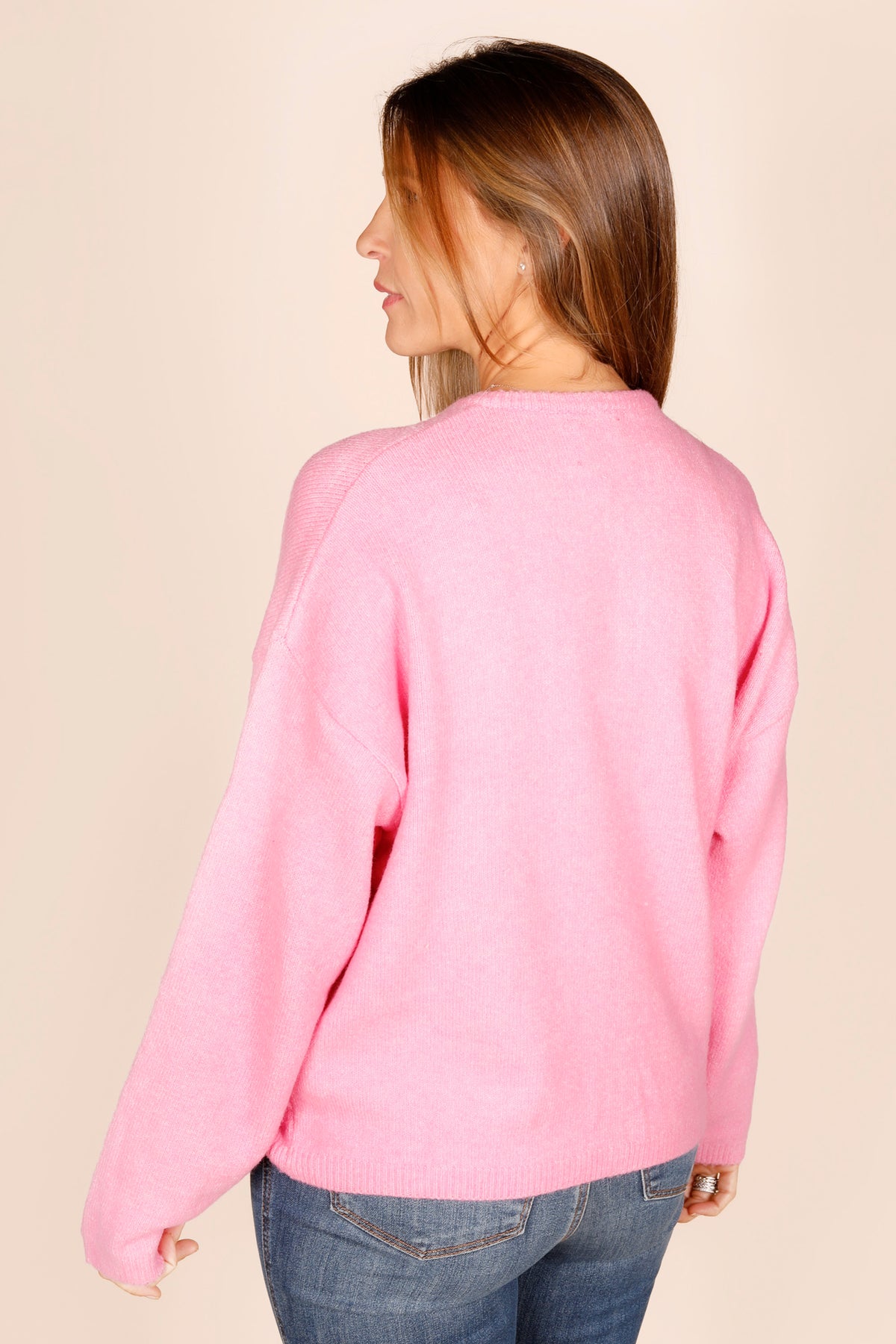 Hot Pink Cardigan