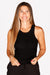 Sophie Black Knit Tank