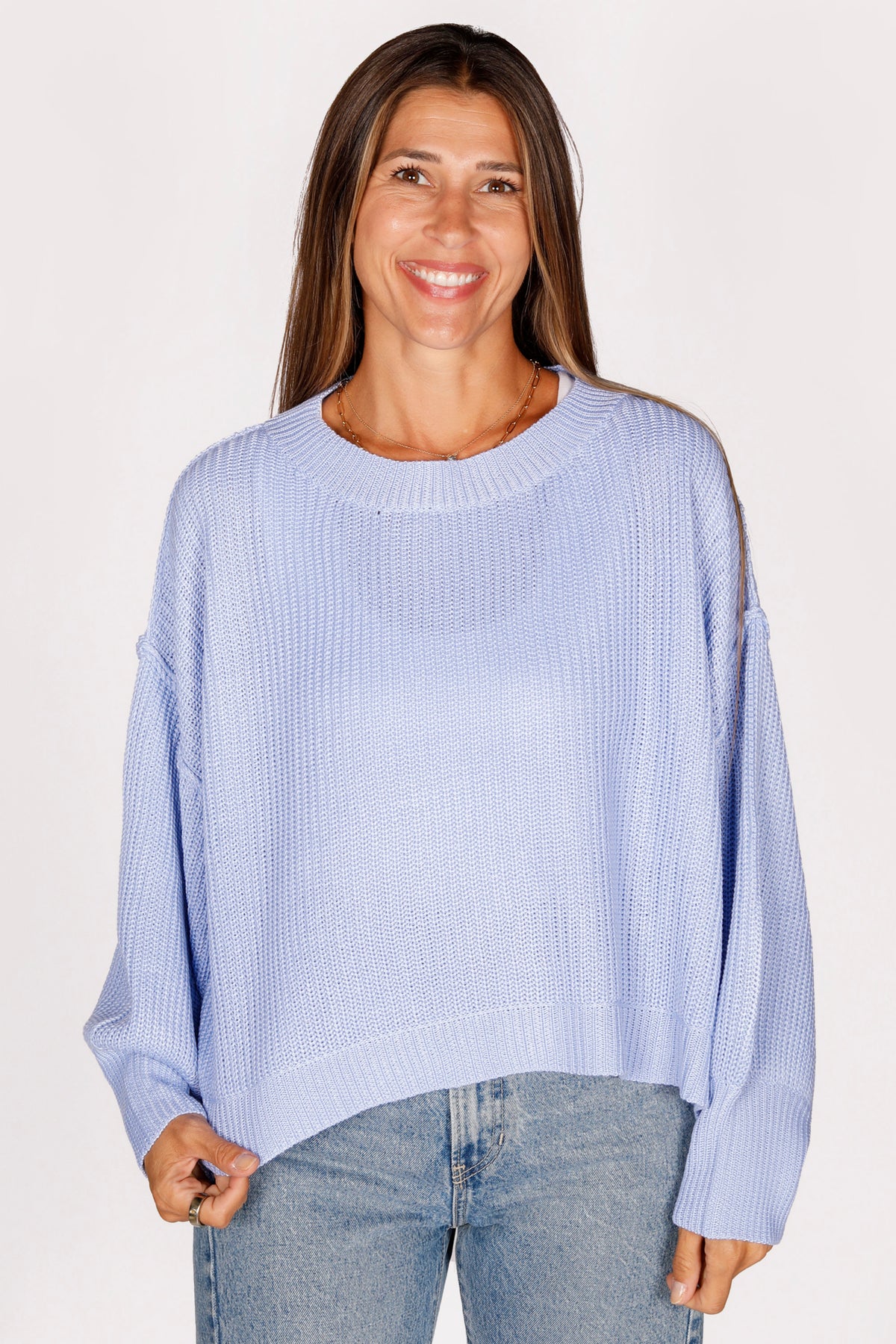 Kaia Baby Blue Sweater