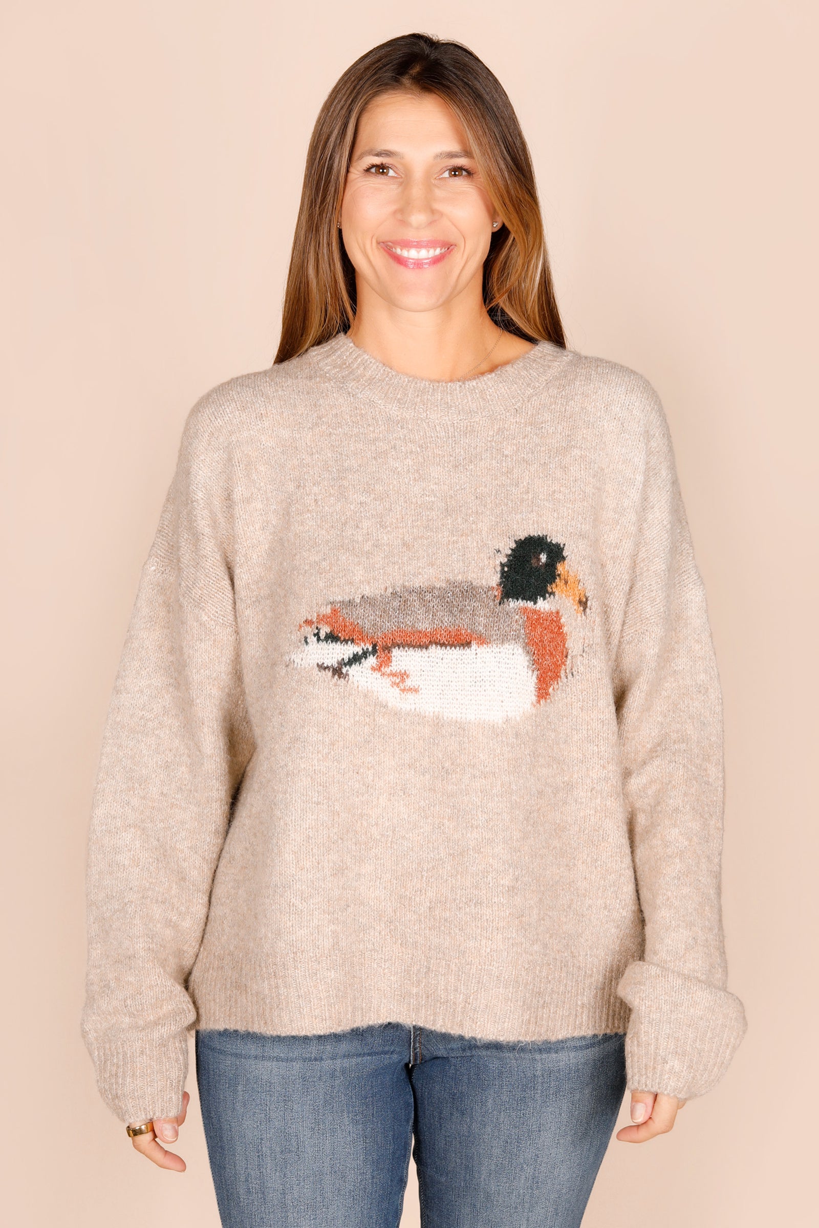 Tan Mallard Sweater