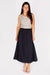 Amy Striped Knit Mix Dress
