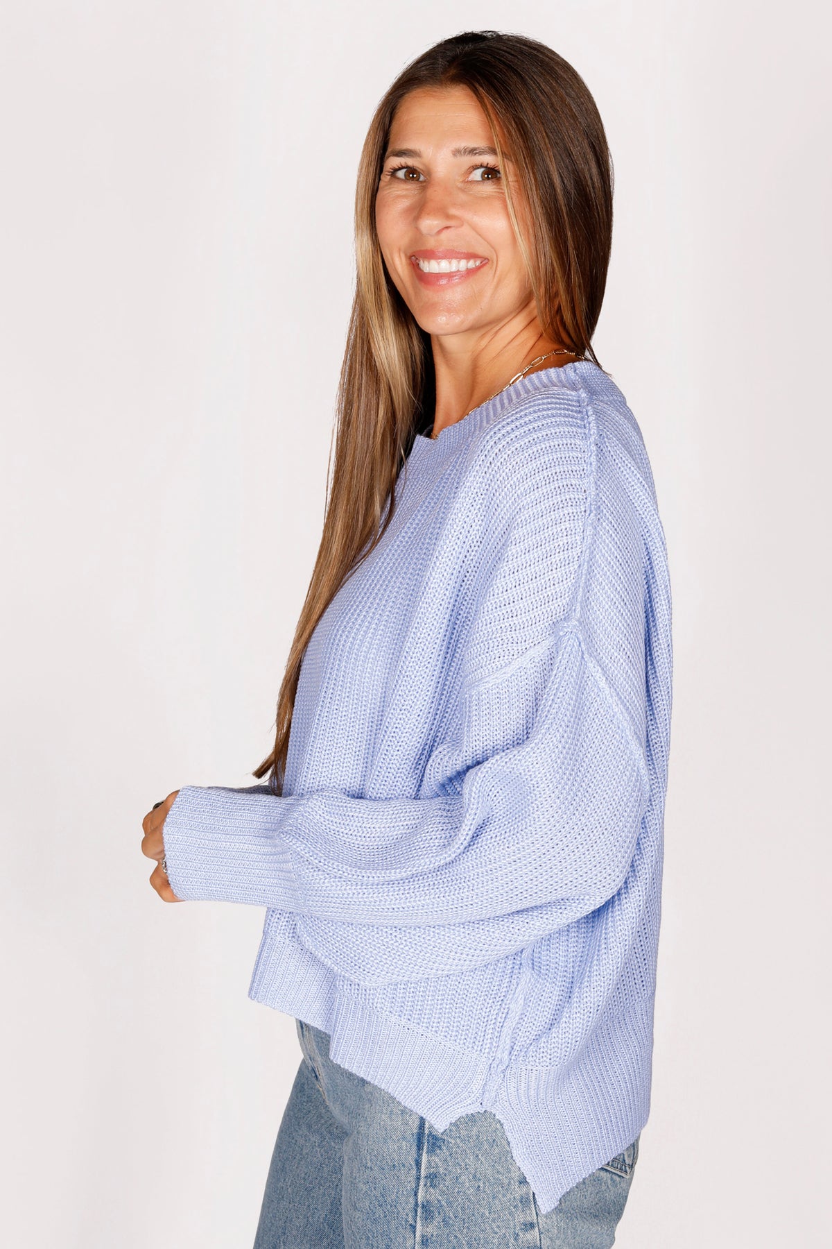 Kaia Baby Blue Sweater
