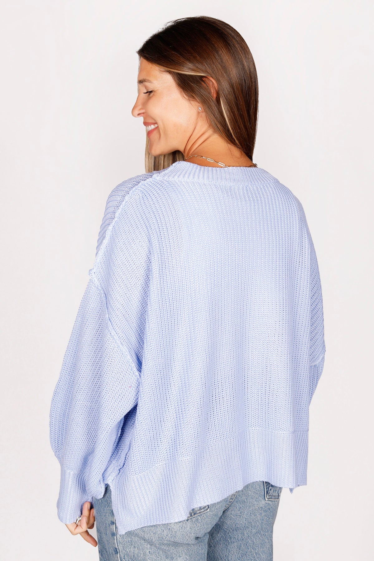 Kaia Baby Blue Sweater