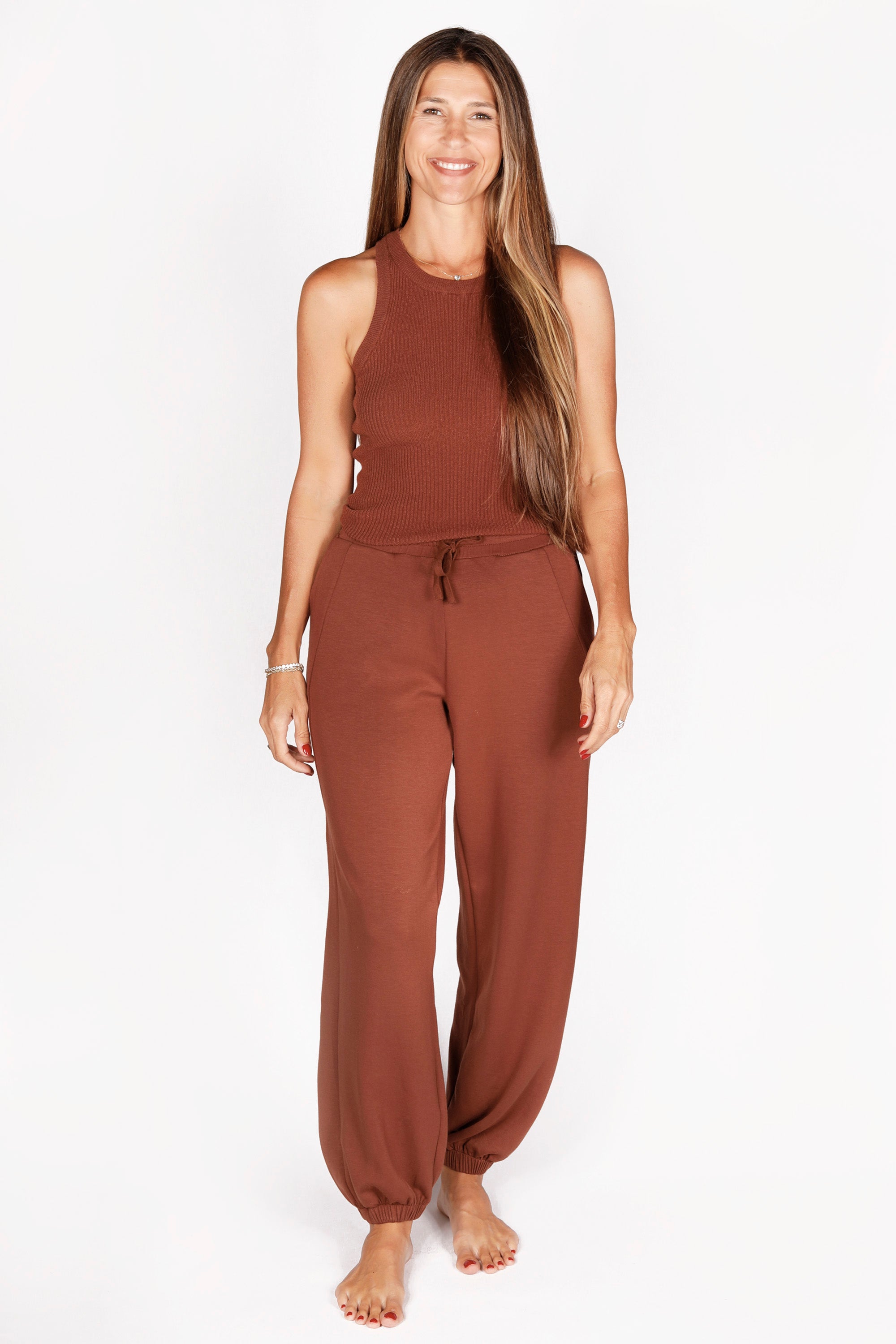 Emerson Chestnut Joggers