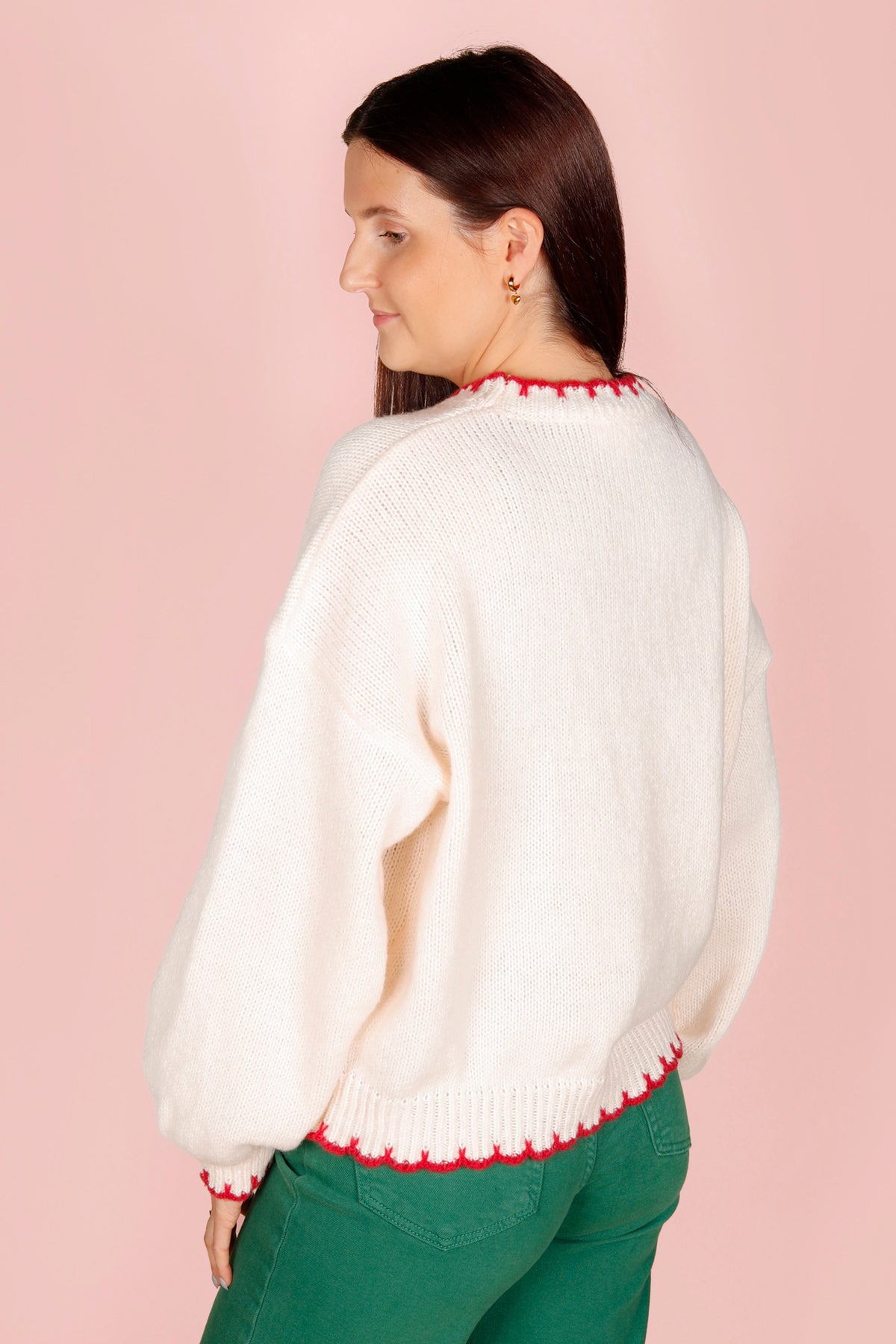 Strawberry Stitch Sweater