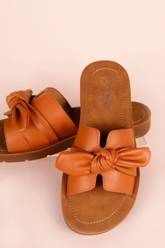 Corky's Too Cute Cognac Sandal - FINAL SALE