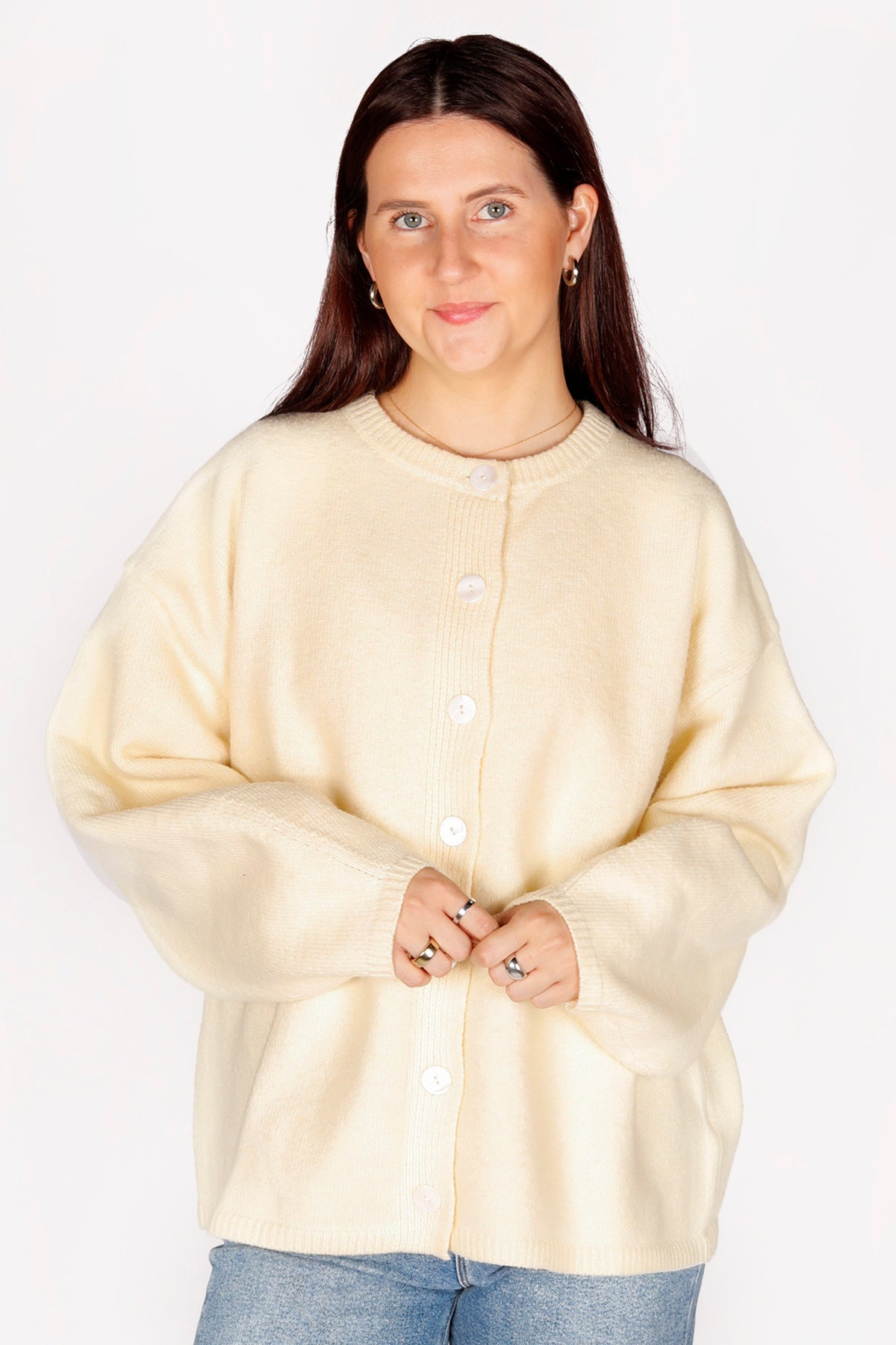 Isabel Buttercream Cardigan