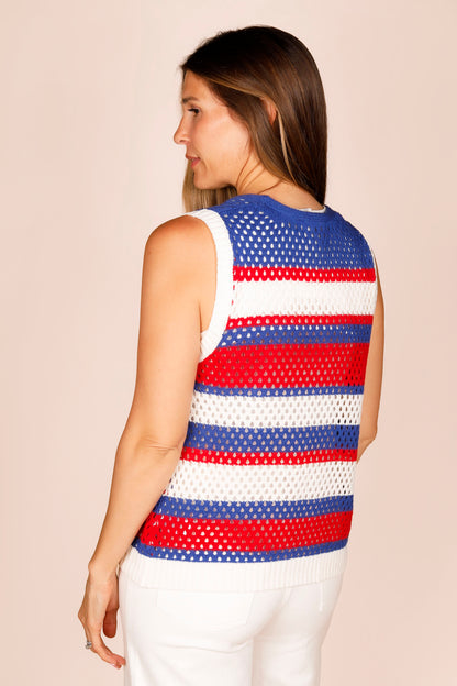 Americana Sweater Vest - FINAL SALE