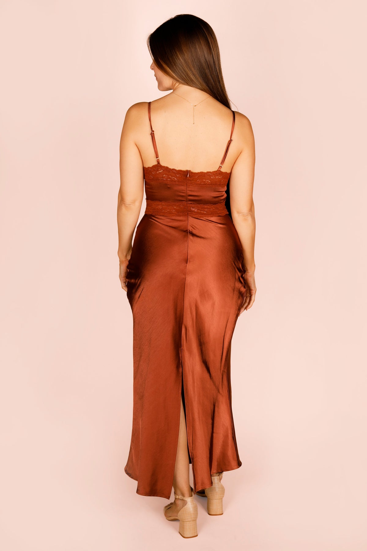 Copper Slip Dress - FINAL SALE