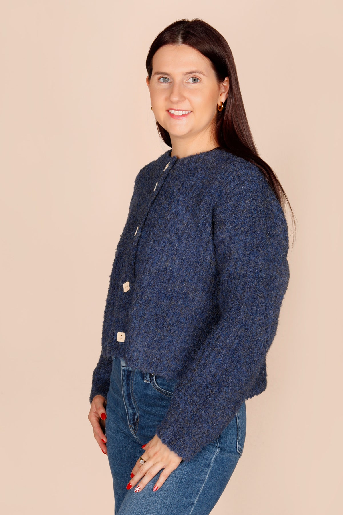 Adalyn Navy Cardigan