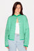 Green Striped Lightweight Cardigan