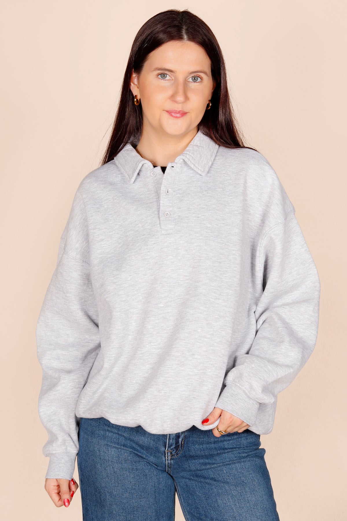 Kerry Heather Grey Sweatshirt