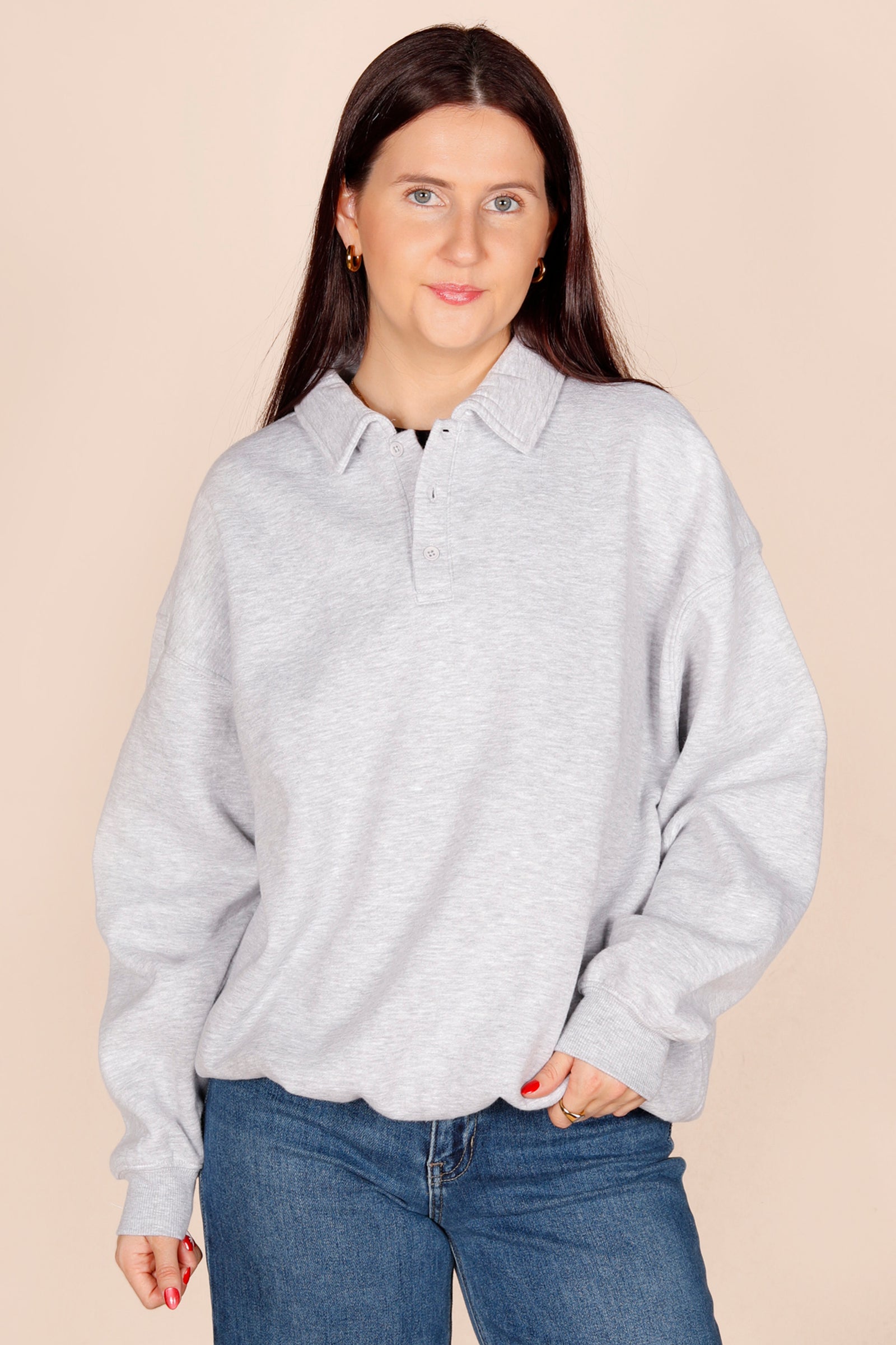 Kerry Heather Grey Sweatshirt