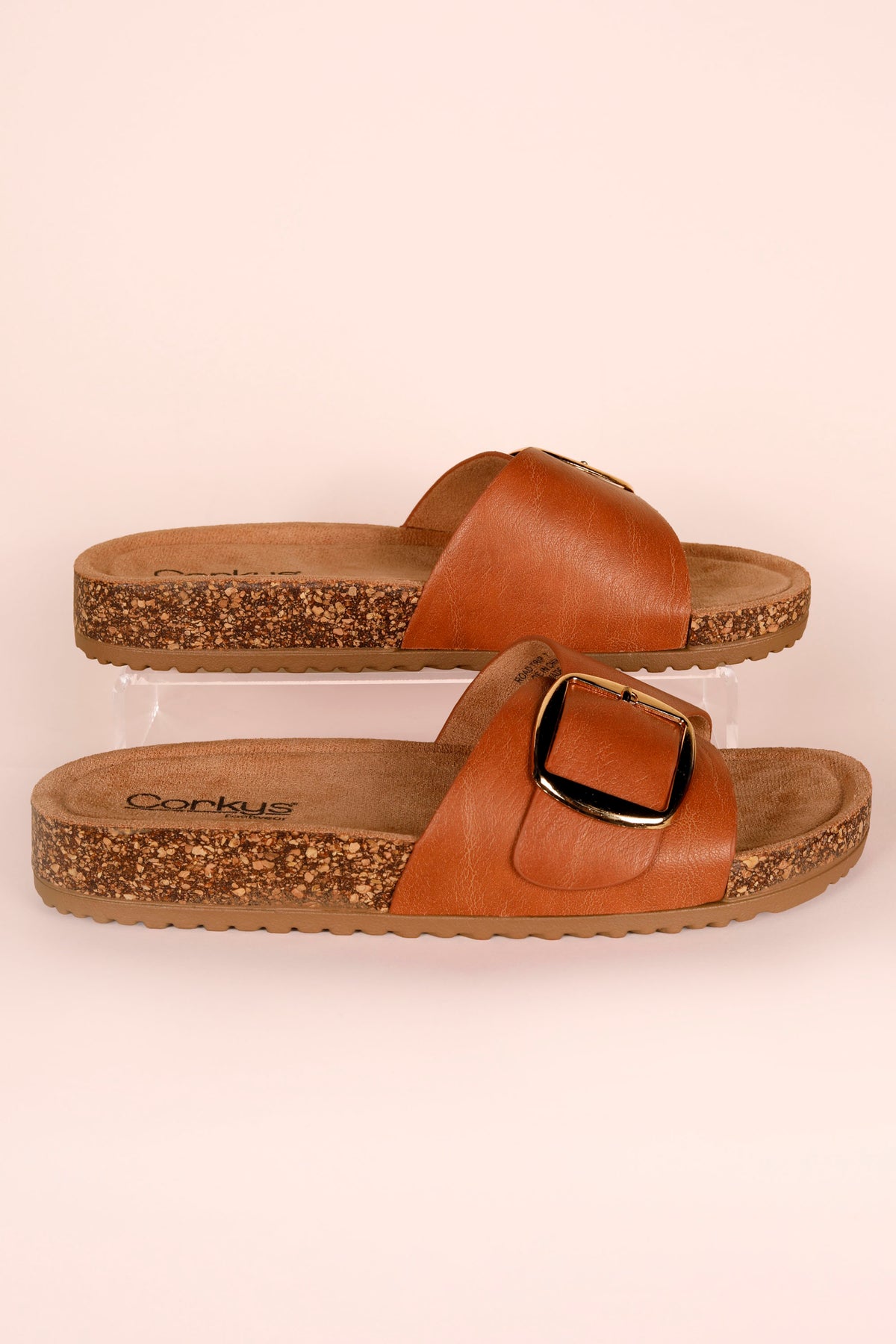 Corkys Road Trip Cognac Sandals - FINAL SALE