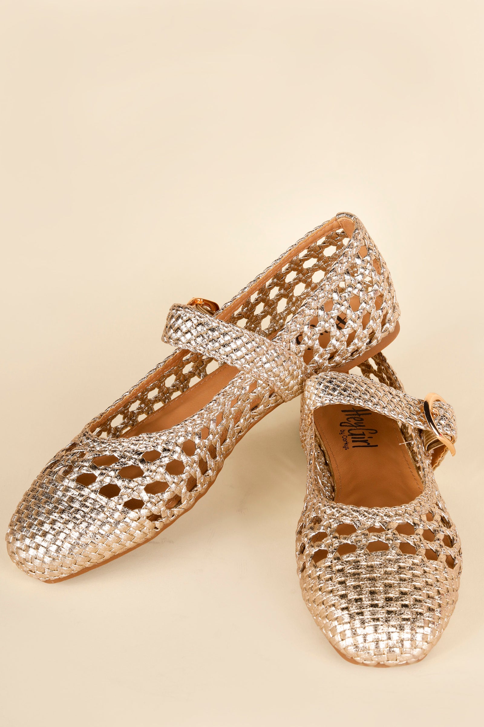 Corkys Gold Mixed Feelings Flats