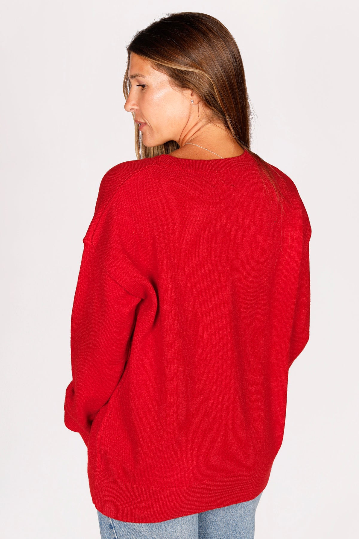 Scarlet OHIO Embroidered Sweater