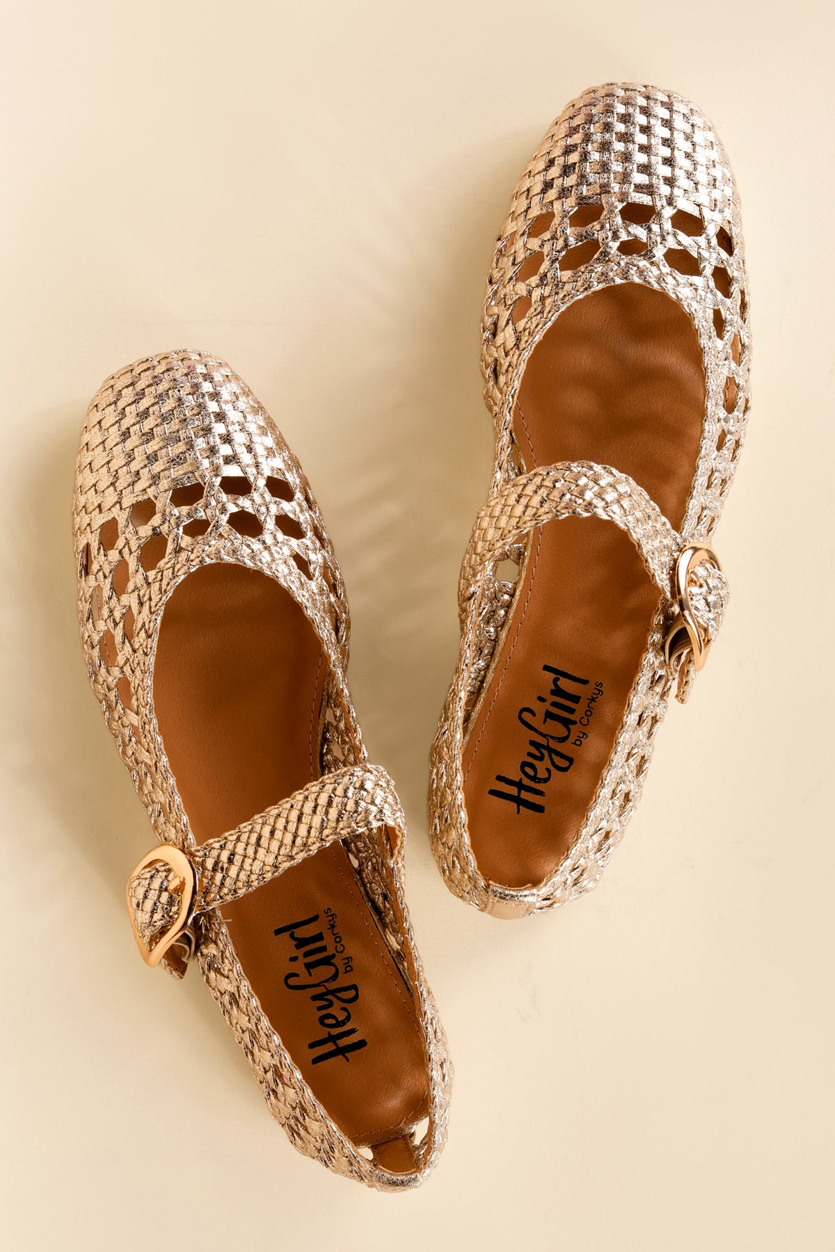 Corkys Gold Mixed Feelings Flats