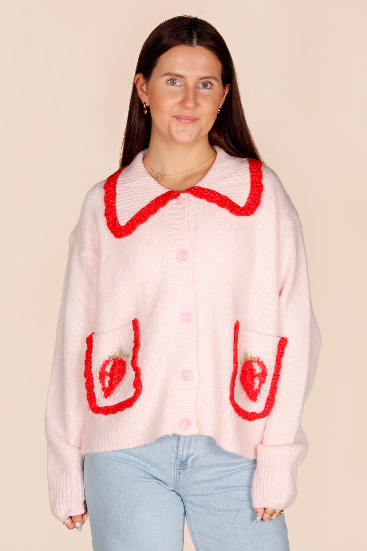 Strawberry Shortcake Cardigan