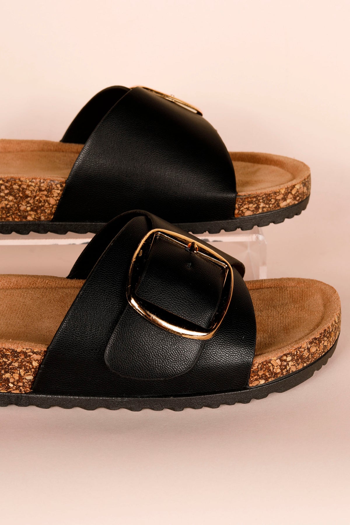 Corkys Road Trip Black Sandals - FINAL SALE