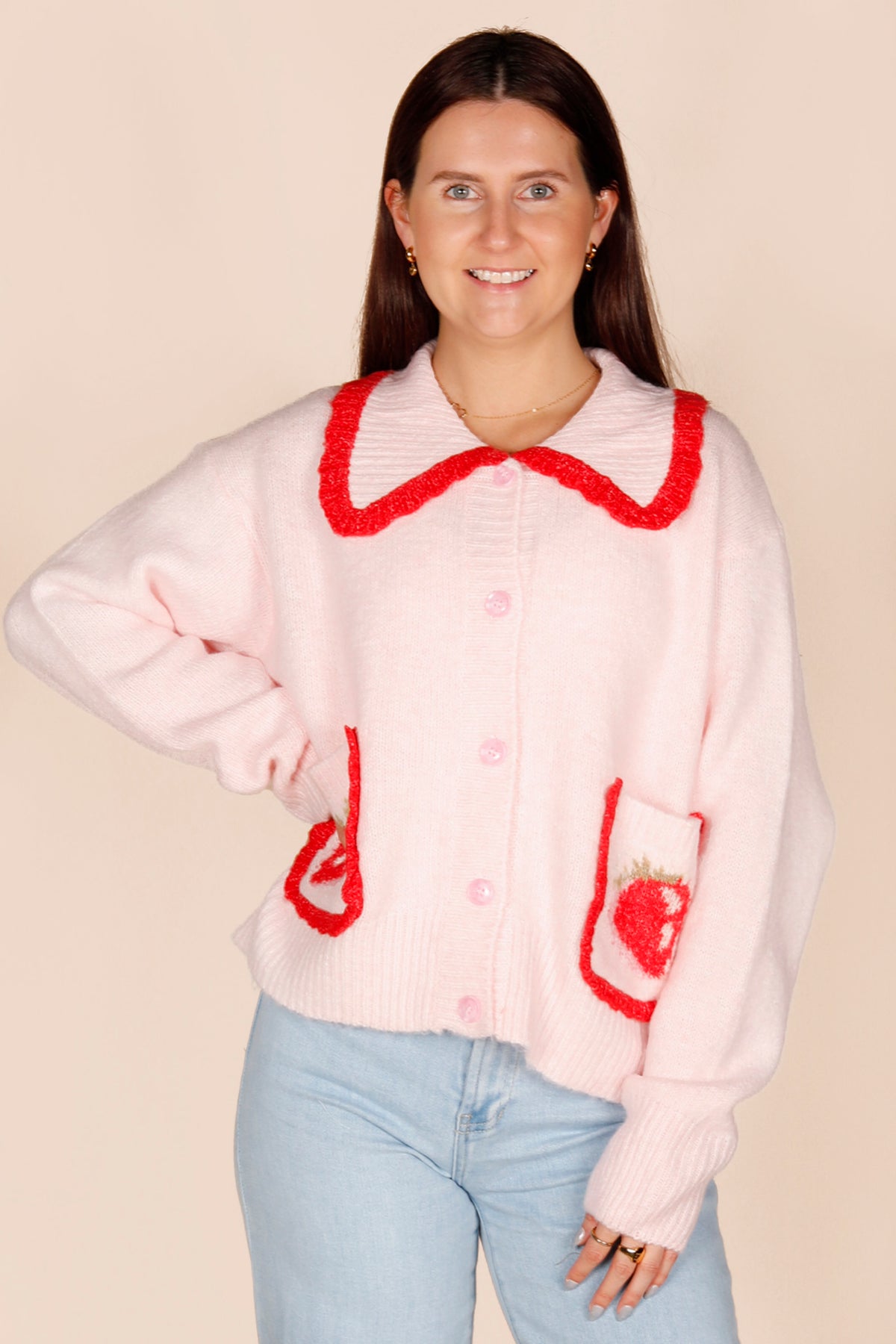 Strawberry Shortcake Cardigan