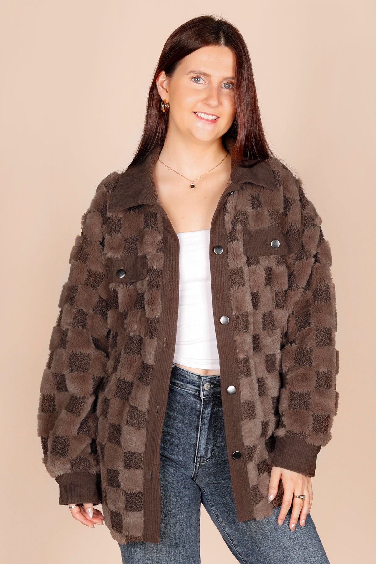 Peyton Checkered Coco Jacket