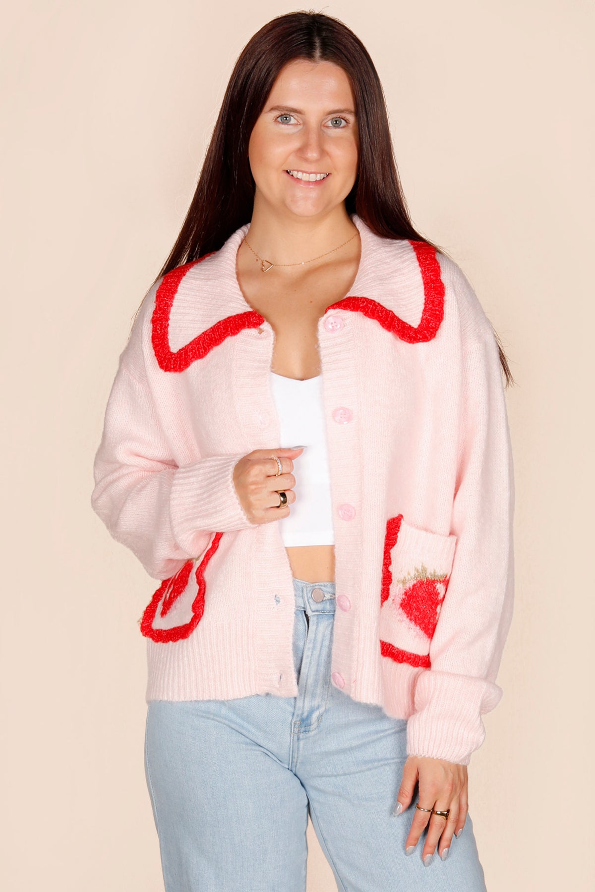 Strawberry Shortcake Cardigan