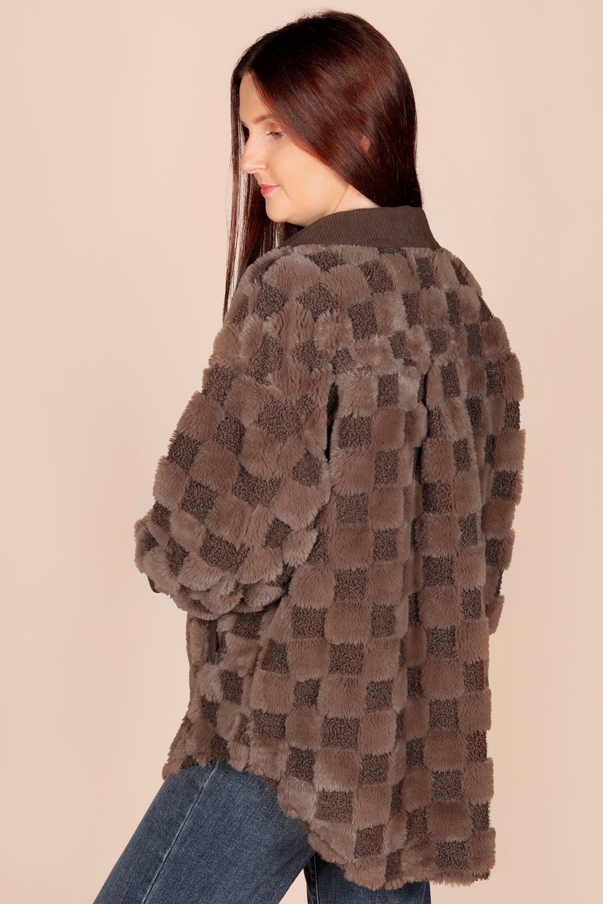 Peyton Checkered Coco Jacket