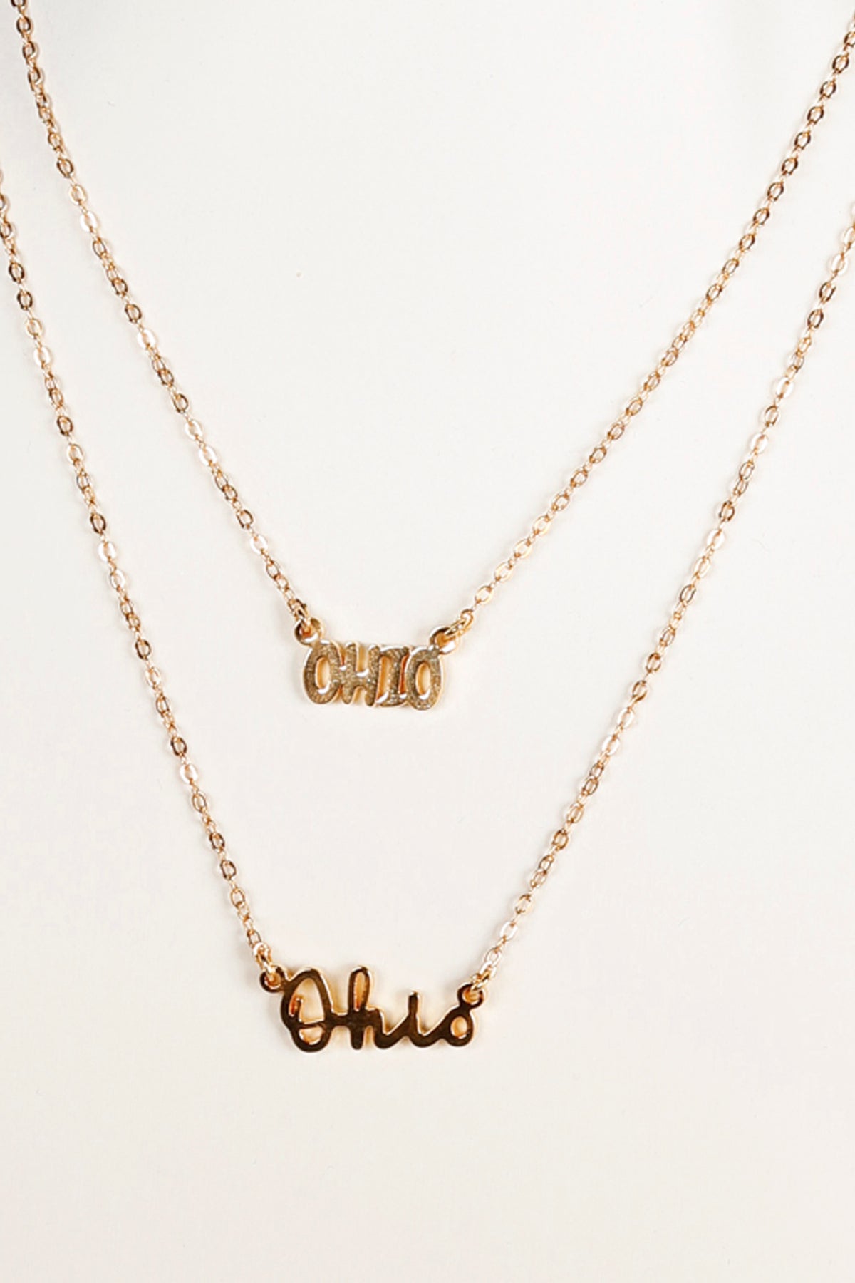 Ohio Gold Necklace