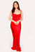 Angela Red Sweetheart Dress - FINAL SALE