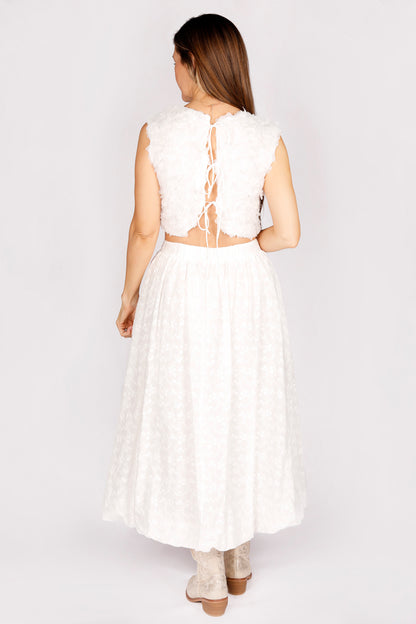 Iris Eyelet Bubble Skirt - FINAL SALE