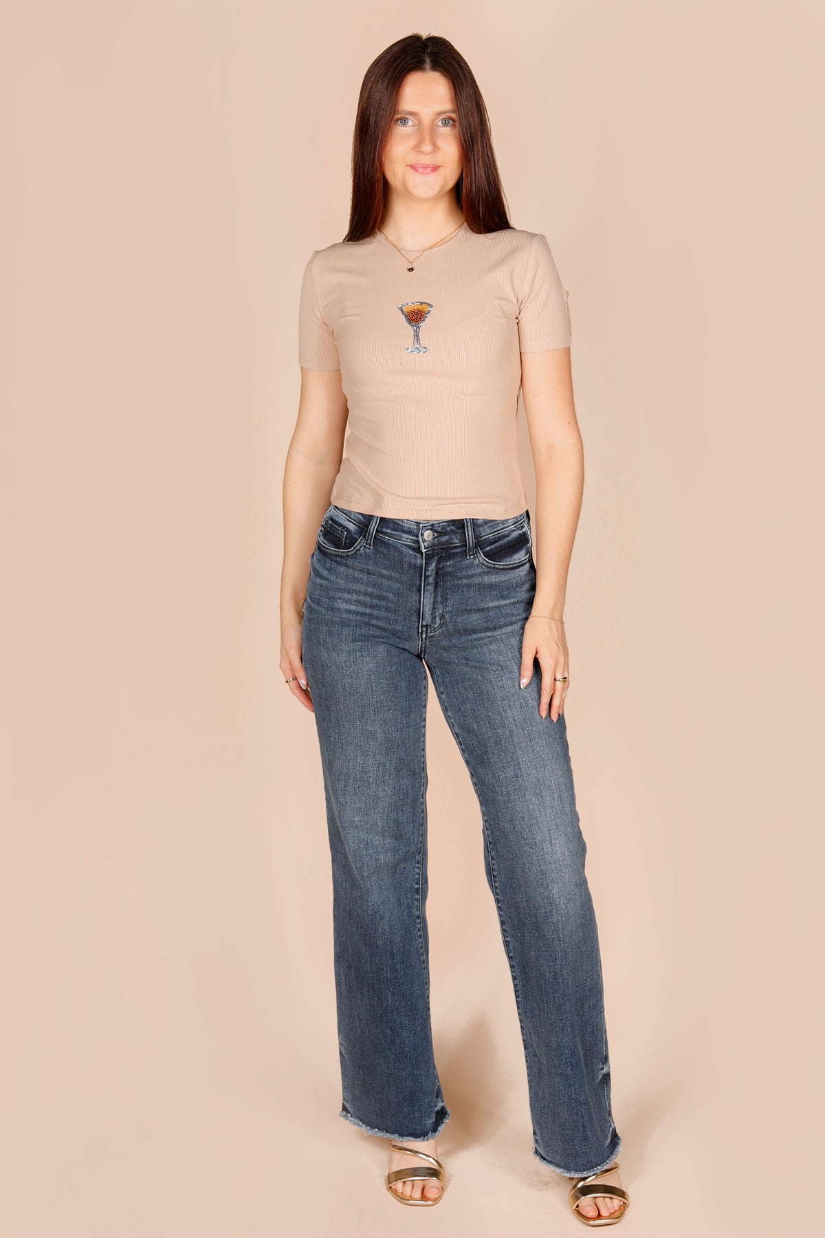 Judy Blue Dark Wide Leg Denim - FINAL SALE