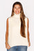 Cassidy Cream Mock Tank Sweater