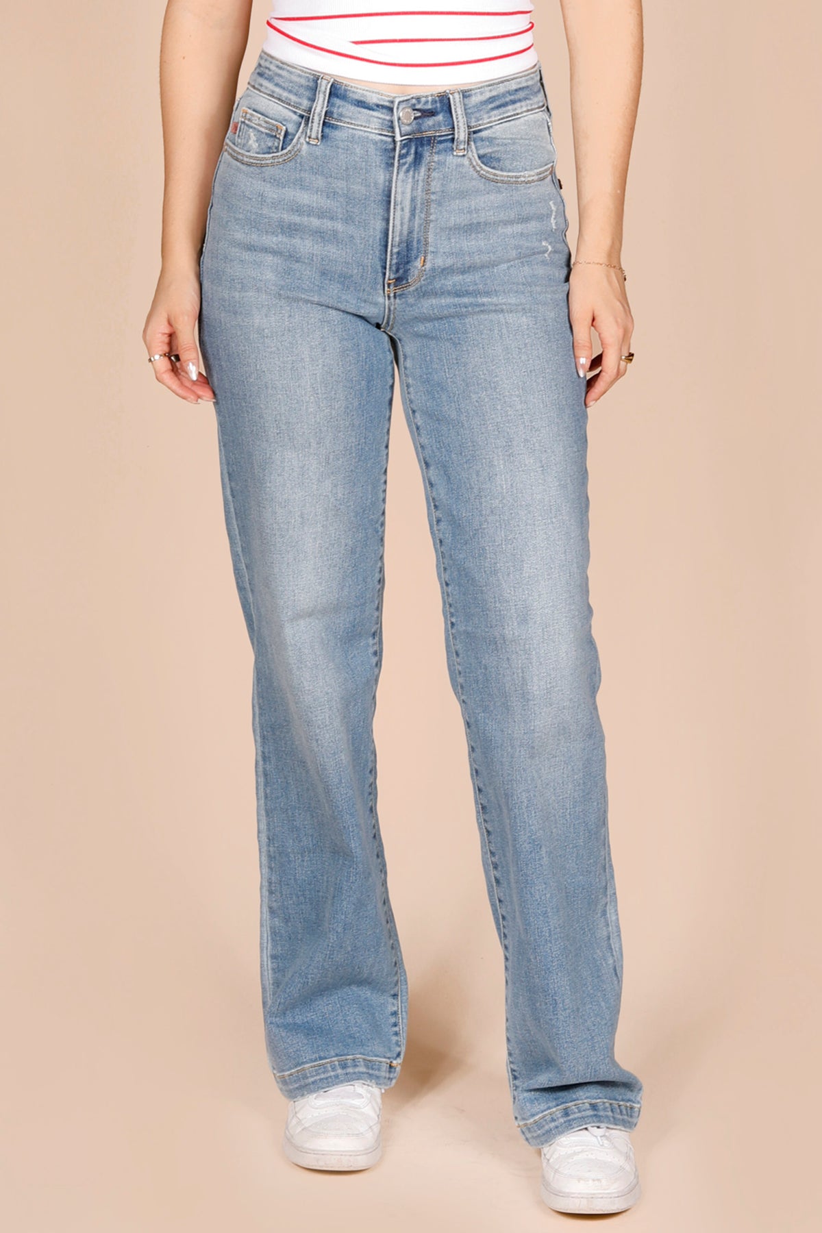 Judy Blue High Waist Straight Denim