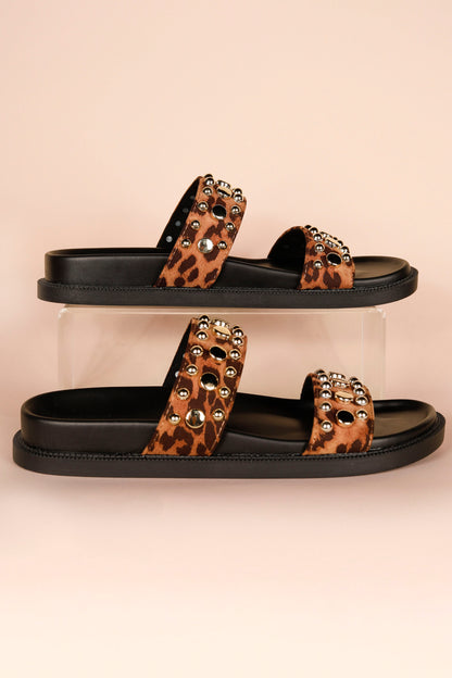 Corkys Have A Seat Leopard Sandal