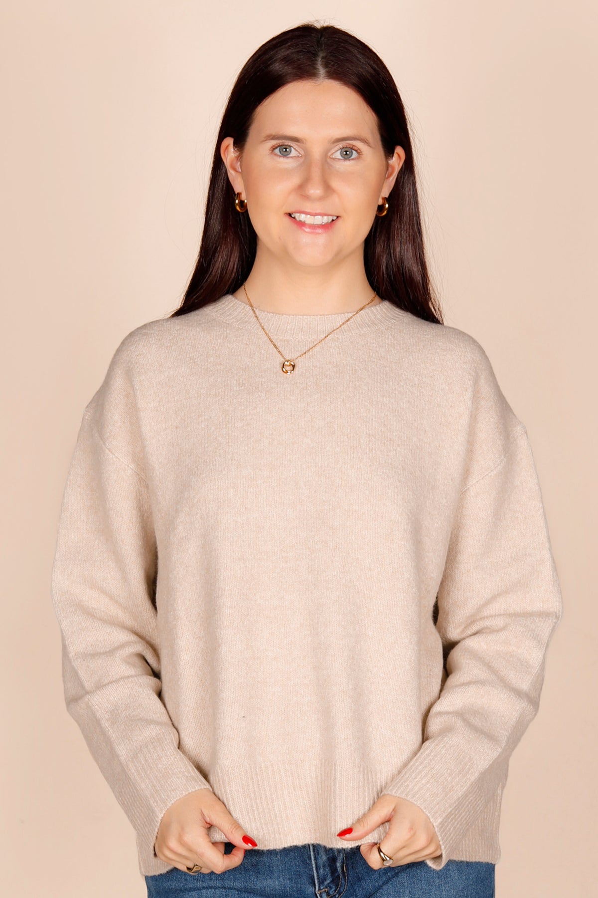 Tabby Beige Sweater
