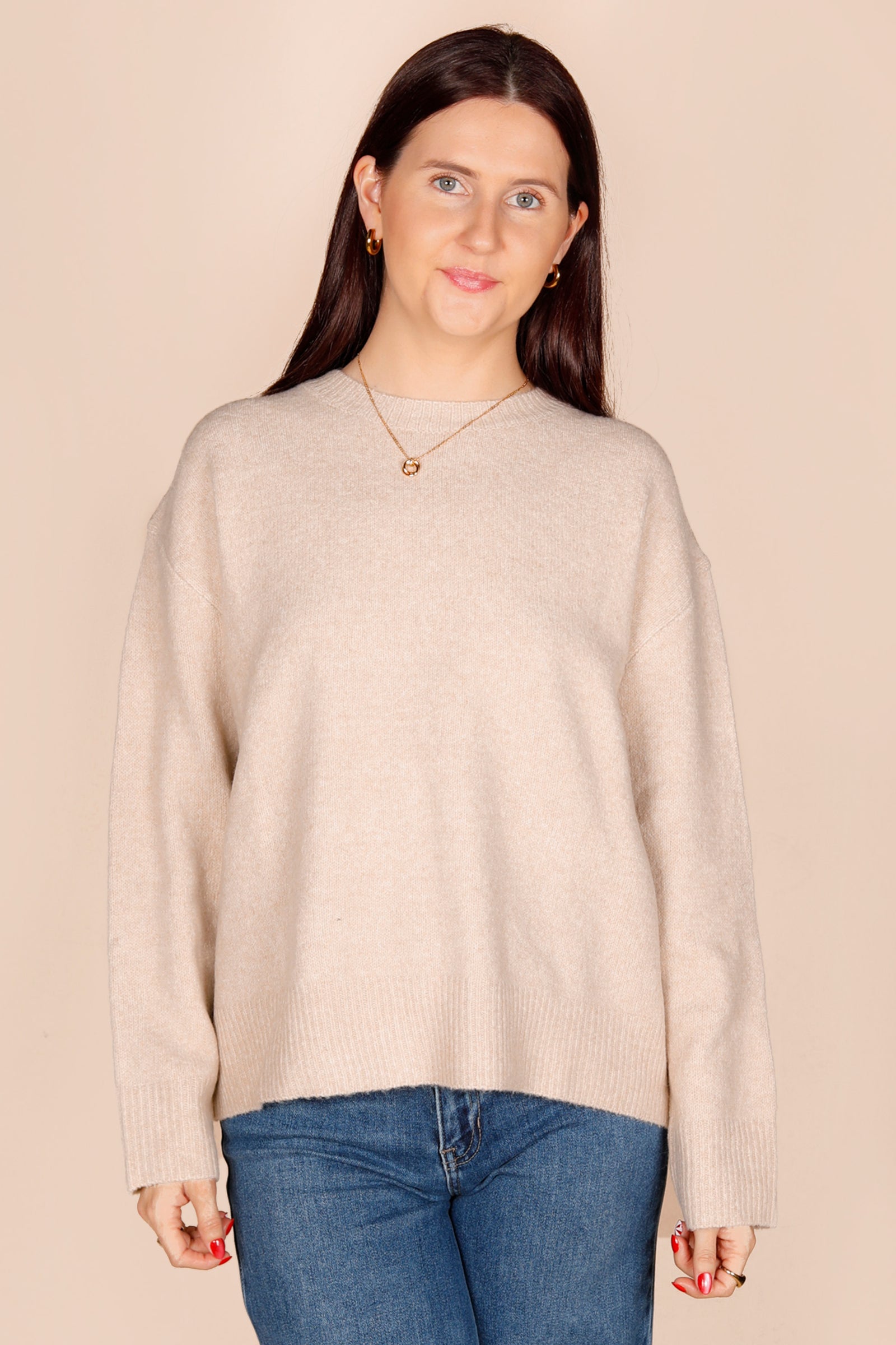 Tabby Beige Sweater