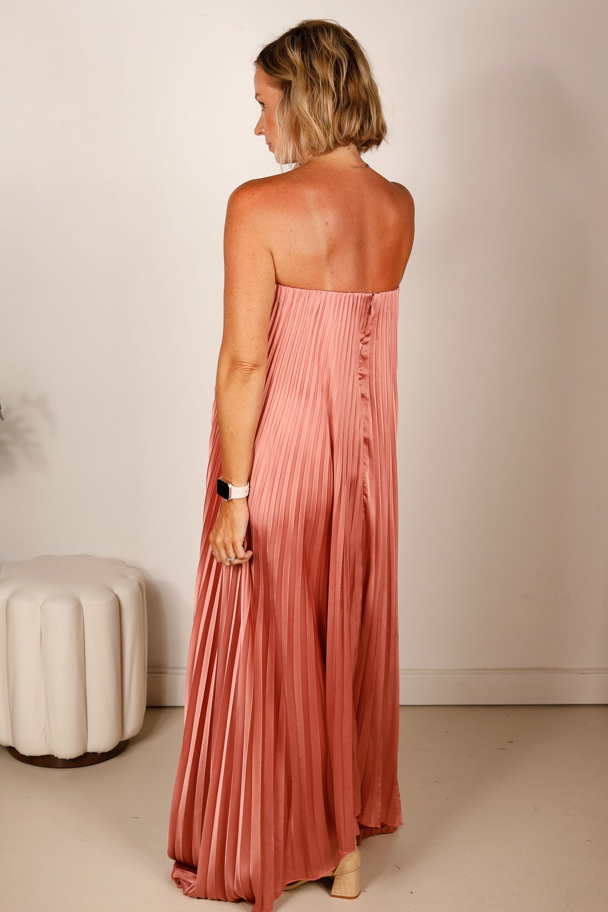 Hazel Shimmer Maxi Dress