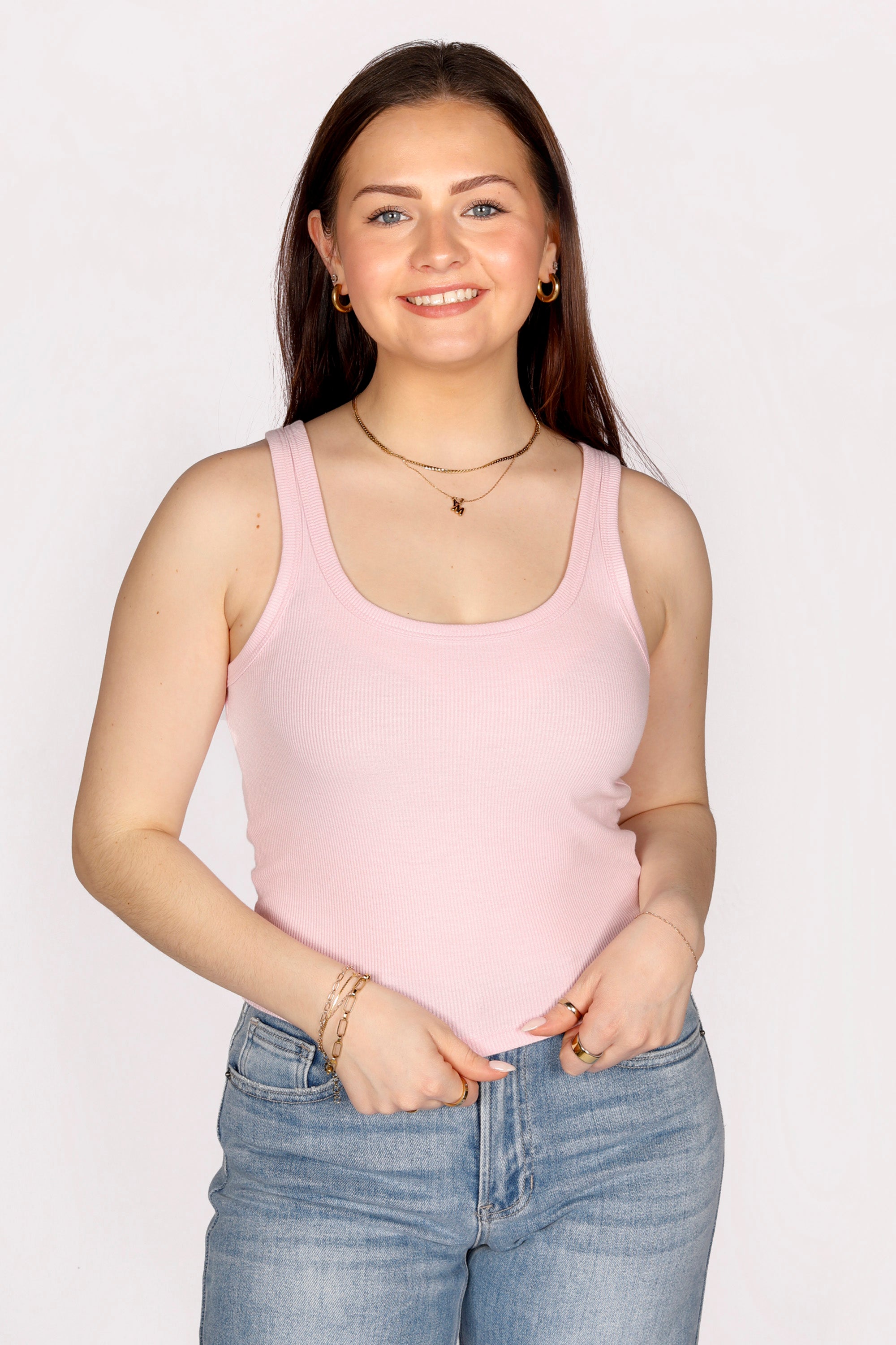 Bobbi Pink Basic Tank