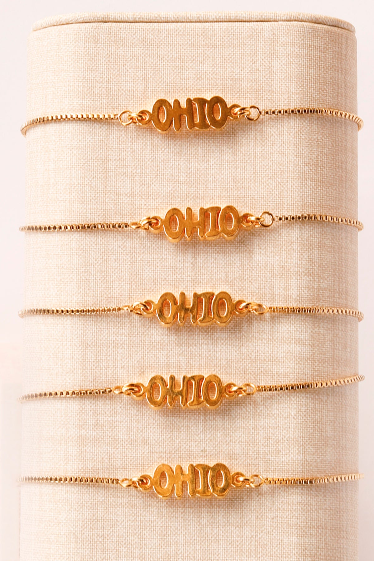 Ohio Gold Bracelet
