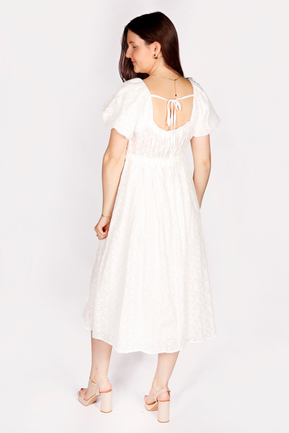Dana White Eyelet Dress - FINAL SALE