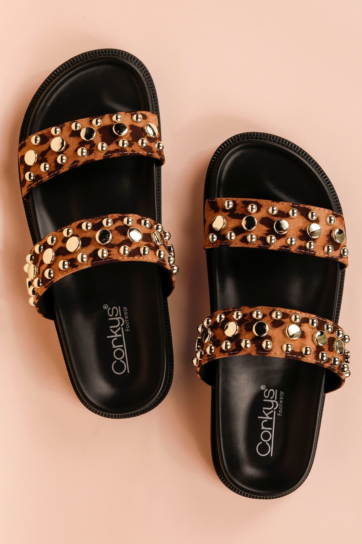 Corkys Have A Seat Leopard Sandal