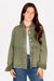 Joanie Olive Twill Jacket