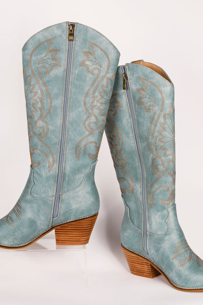 Corkys Just In Case Turquoise Boots