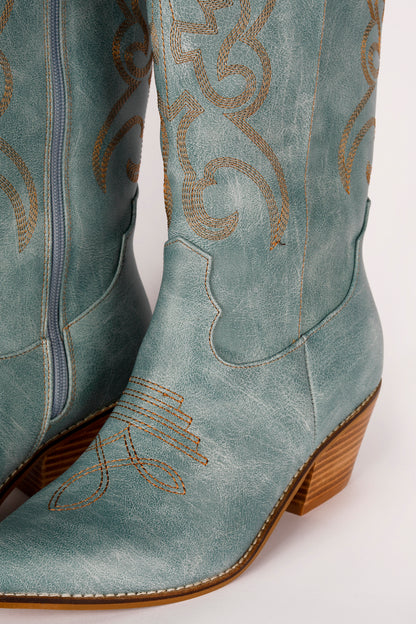 Corkys Just In Case Turquoise Boots