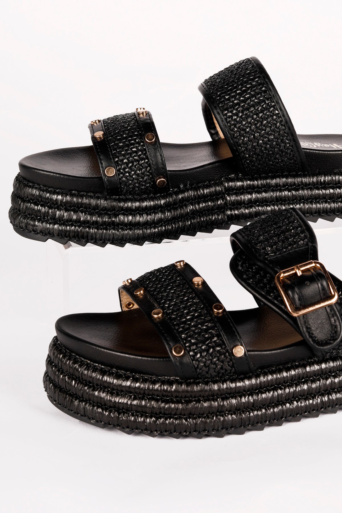 Corkys Walk Of Shame Black Sandal - FINAL SALE