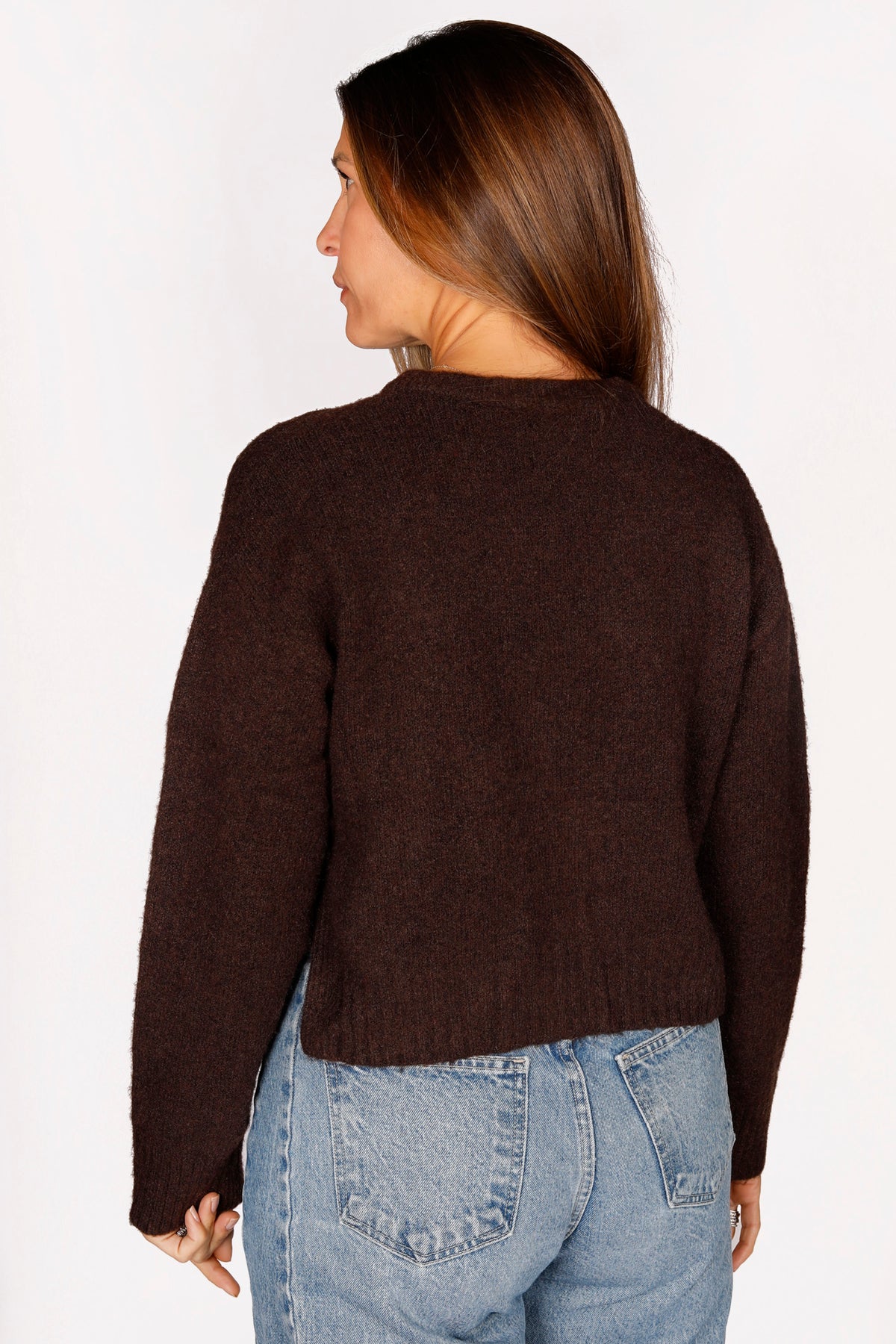 Adeline Brown Cardigan