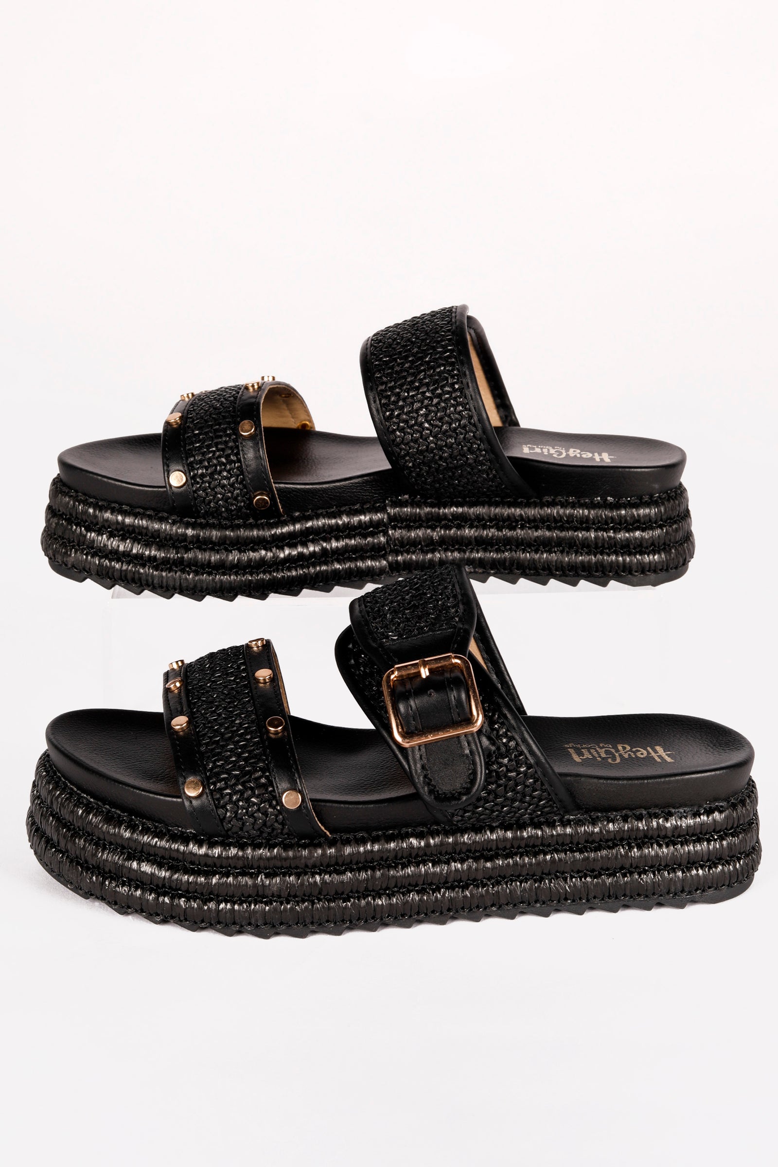 Corkys Walk Of Shame Black Sandal - FINAL SALE