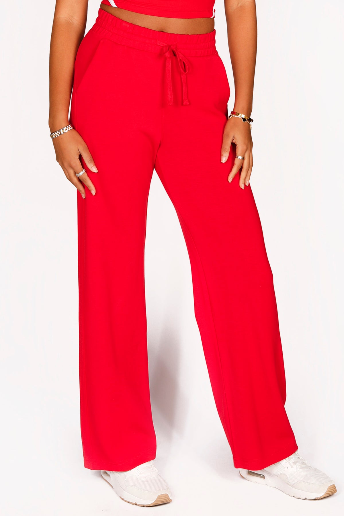 Kelsey Red Straight Leg Pant