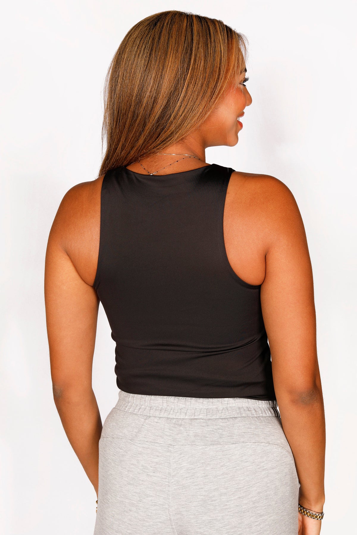 Layla Black Basic Tank - FINAL SALE