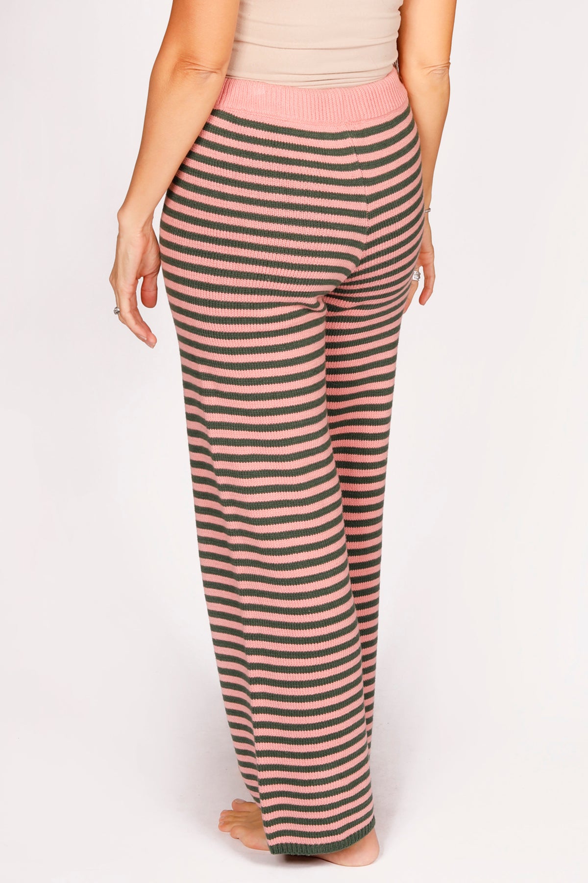 Emily Green &amp; Pink Knit Pants